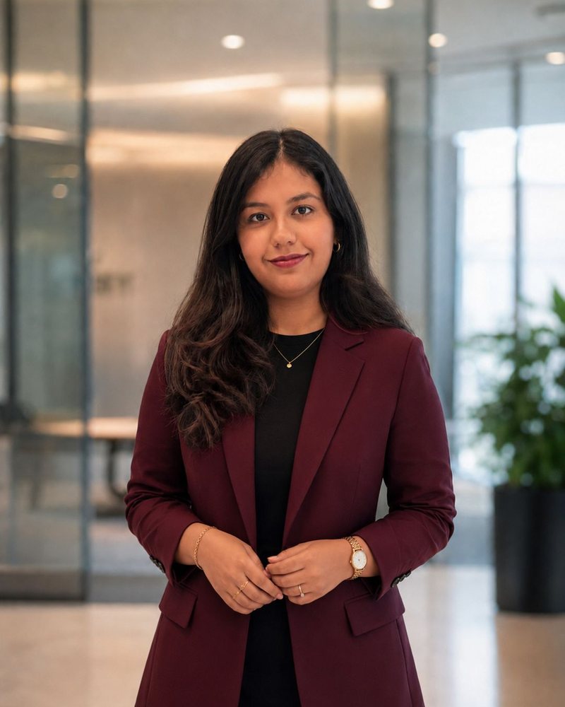 Portrait of Ms. Prachi Sachdev, Founder of JivSetu